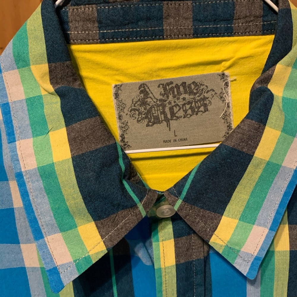 Plaid Button Down - Picture 3 of 5